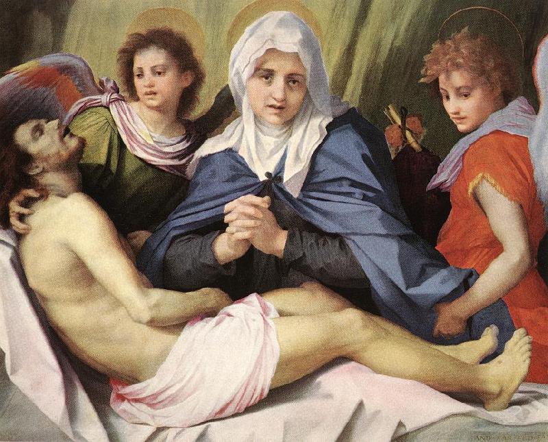 Andrea del Sarto Lamentation of Christ gg oil painting image
